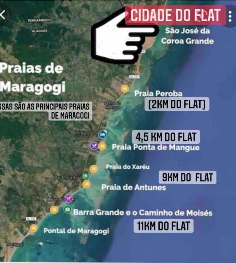 Flat 13º Andar Com Vista Maragogi Apartment